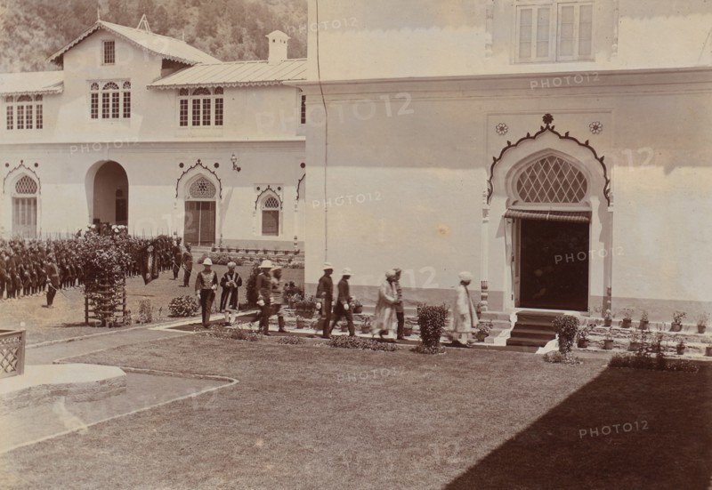 Arriving at the Durbar, Chamba