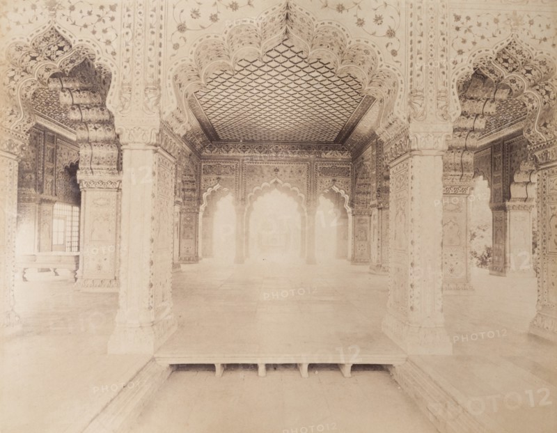 Archways at the Delhi Fort