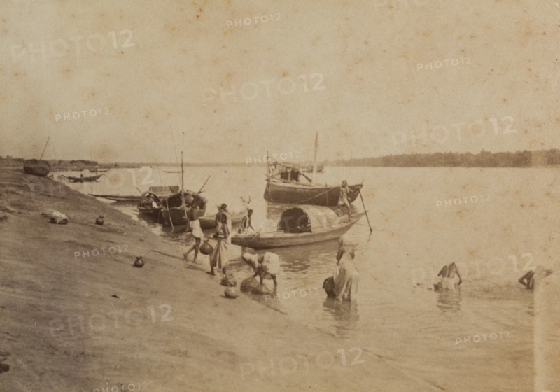 Washing in the River Ganges