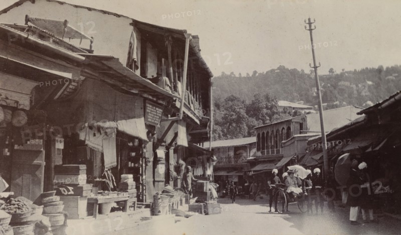 Bazaar at Mussoorie