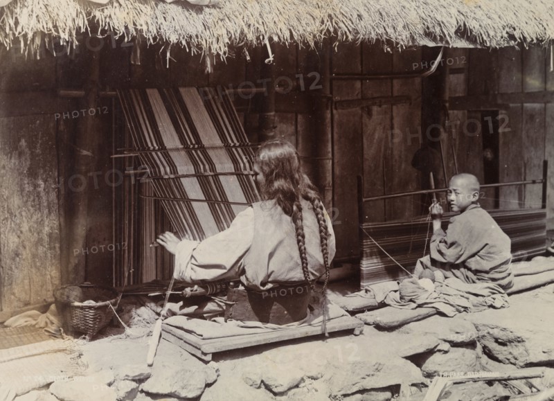 Cloth weavers, India