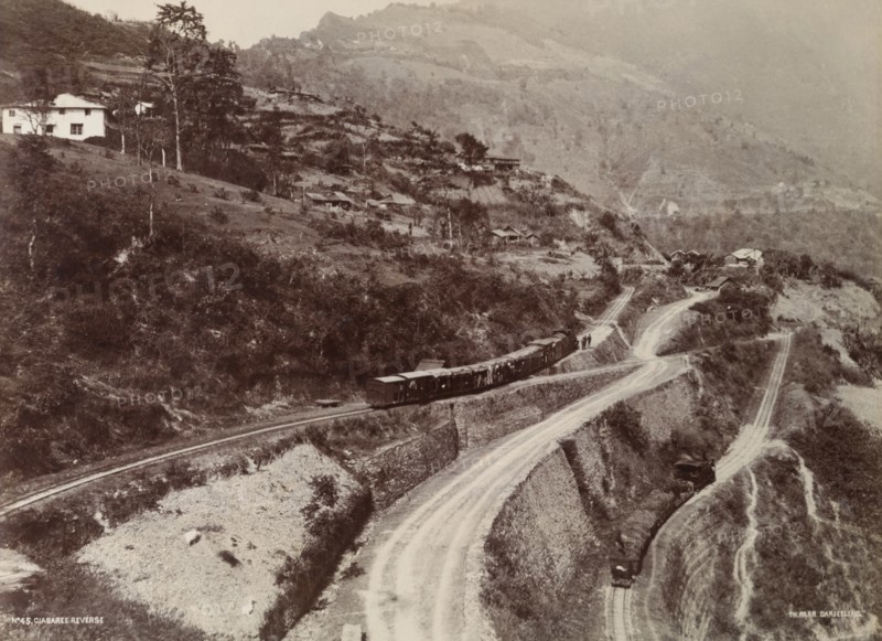 The 'Gayabari Reverse', Darjeeling Railway