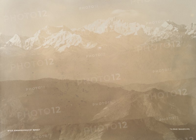 Kanchenjunga at sunset