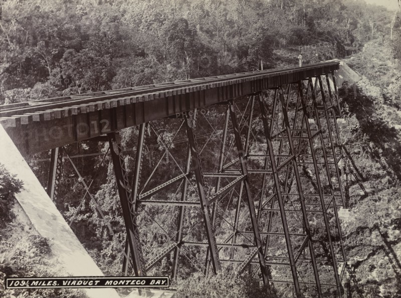 Railway viaduct near Montego Bay, Jamaica