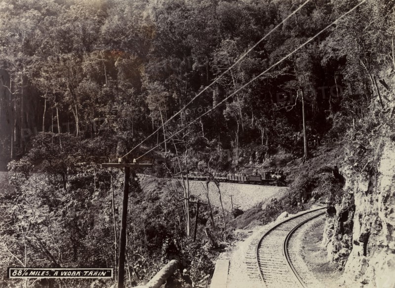 A work train in Jamaica