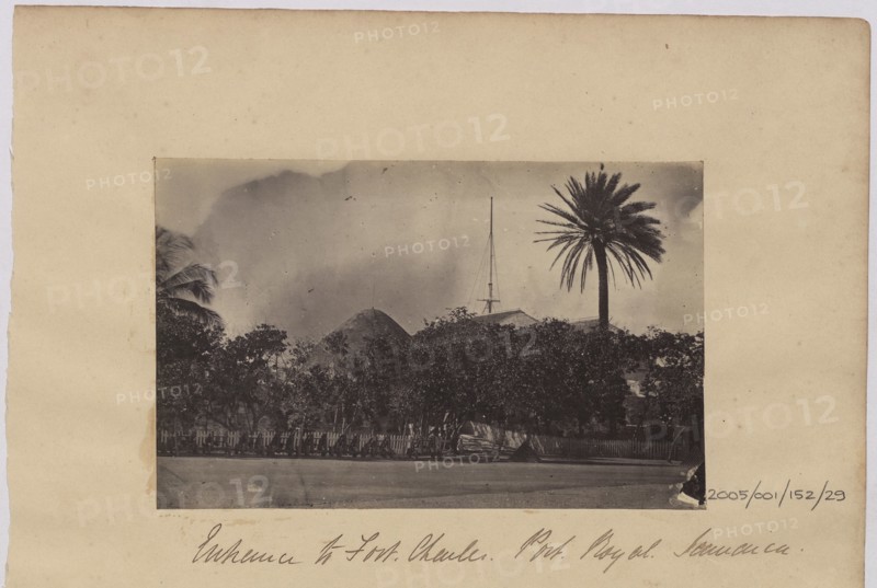 Entrance to Fort Charles, Port Royal, Jamaica