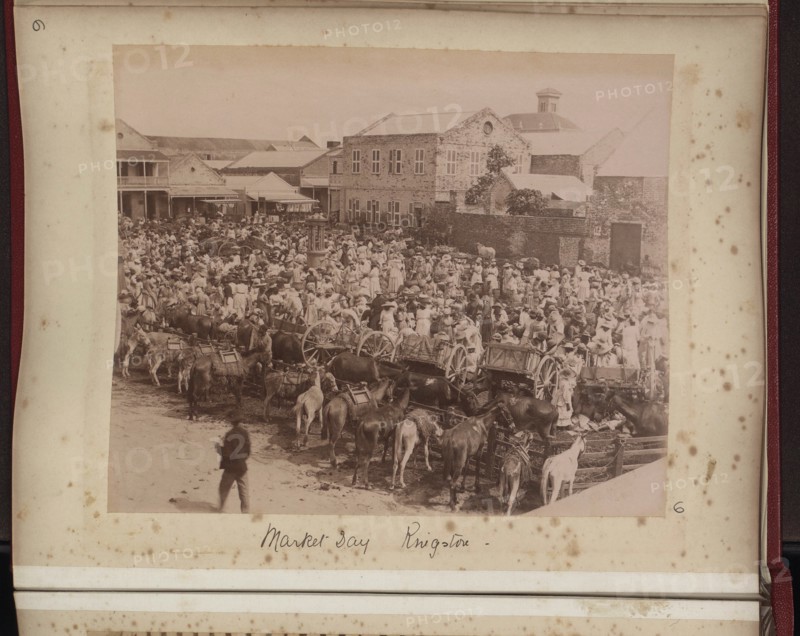 Market day, Kingston, Jamaica