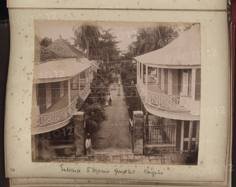 Entrance to Marine Gardens, Kingston, Jamaica