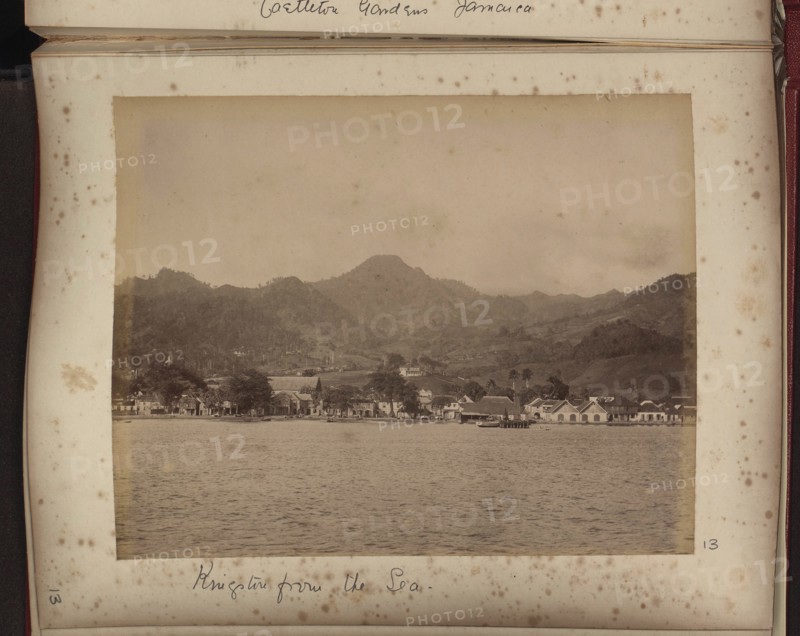 Kingston from the sea, Jamaica