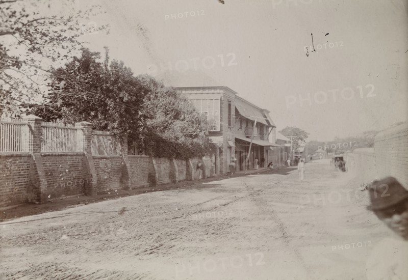Tram lines, Kingston, Jamaica
