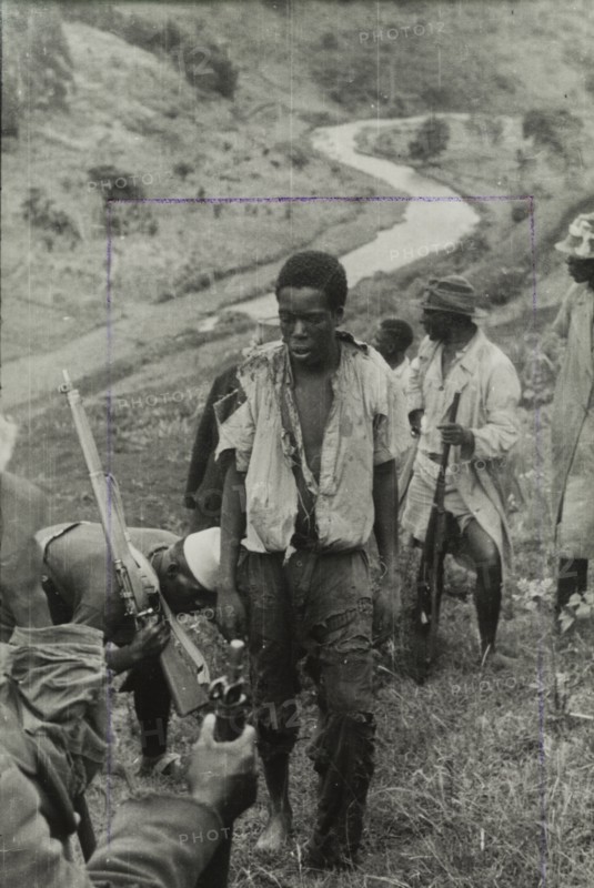 Captured Mau Mau suspect