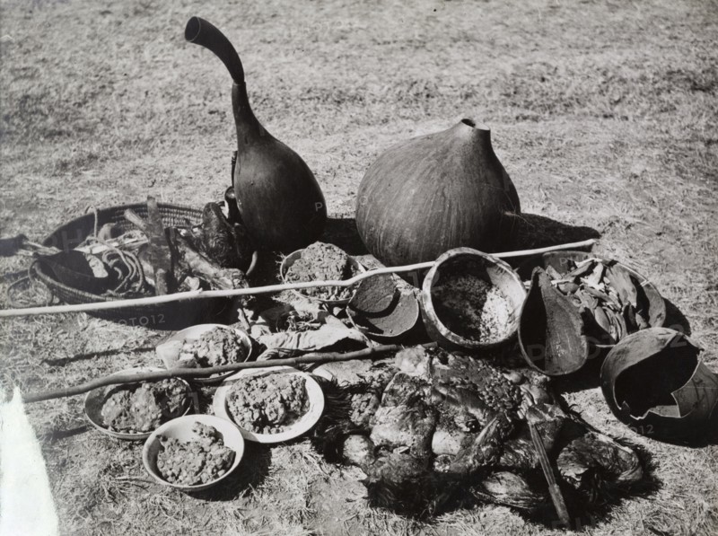 Ingredients for a Mau Mau oathing ceremony