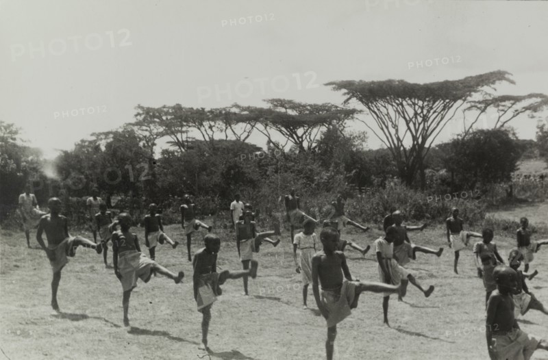 Children in Kikuyu security village