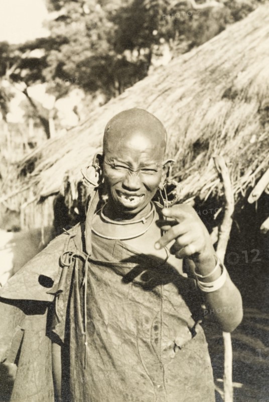 Portrait of a Kikuyu woman
