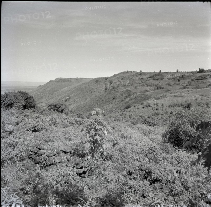 Looking along escarpment