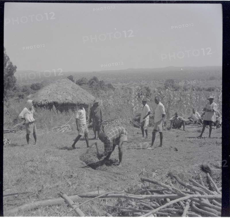 Man making foundations