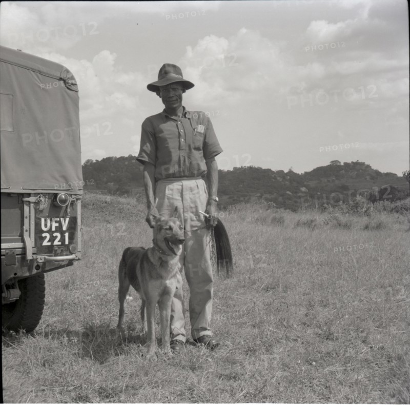 Man with dog