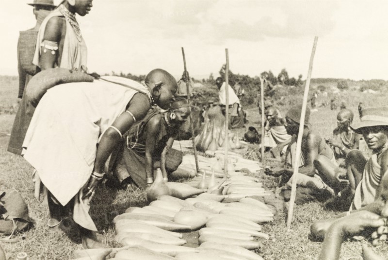 Gourd stall at Karatina market