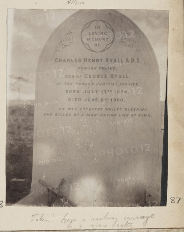 Tombstone of Charles Henry Ryall