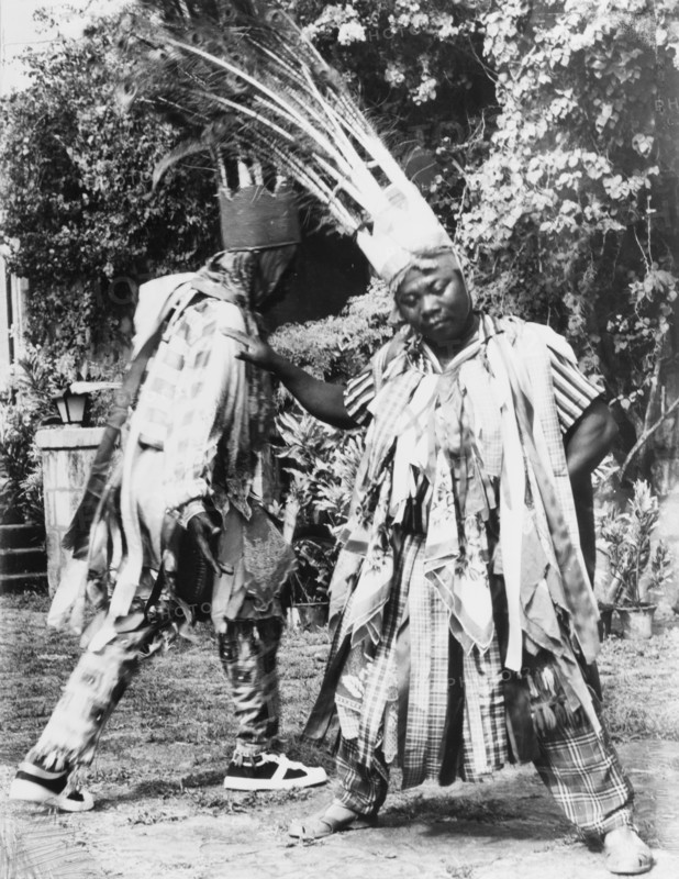 Carnival dancers on Nevis