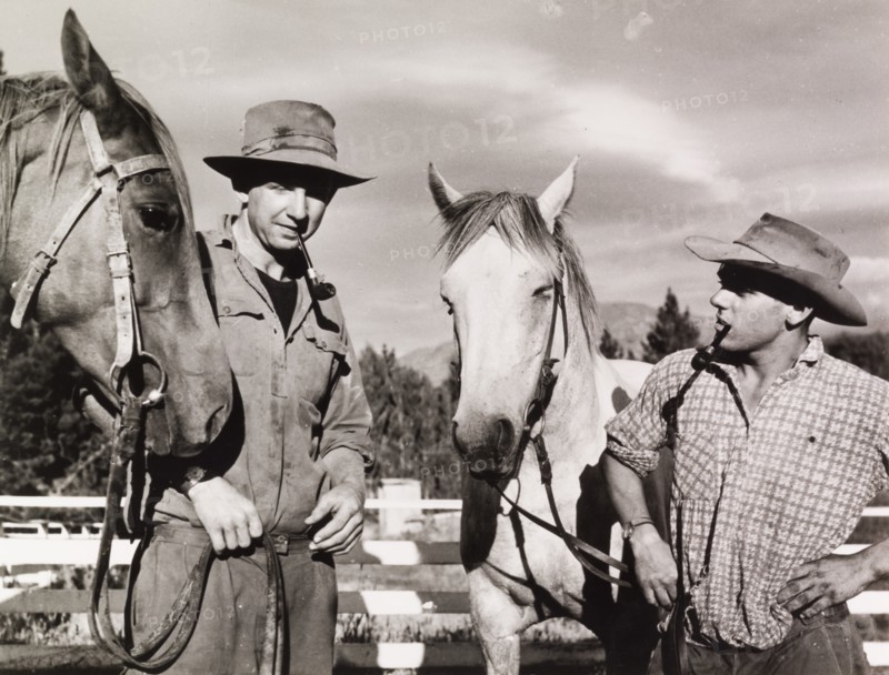 Station Owner and the Station Foreman, Glenrock Station,
