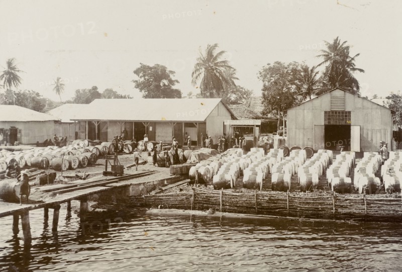 African Oil Nuts company quayside at Badagry