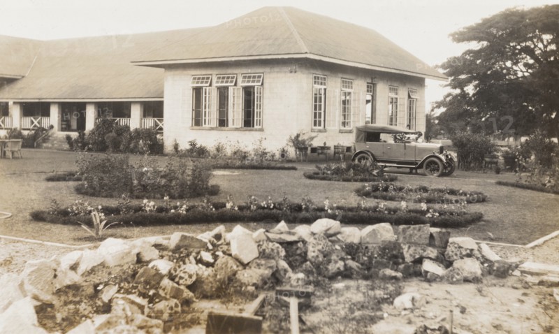 View of the grounds and clubhouse at Lagos Club