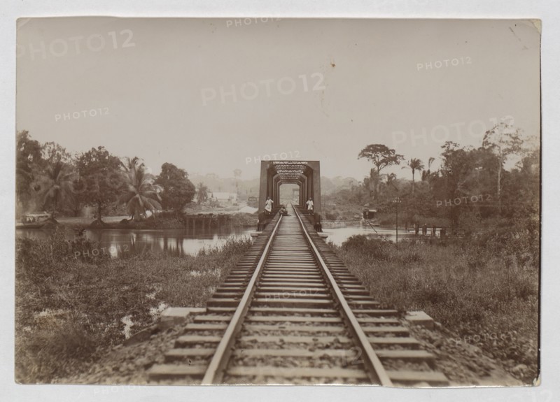 Railway Bridge Imo river near Port Harcourt