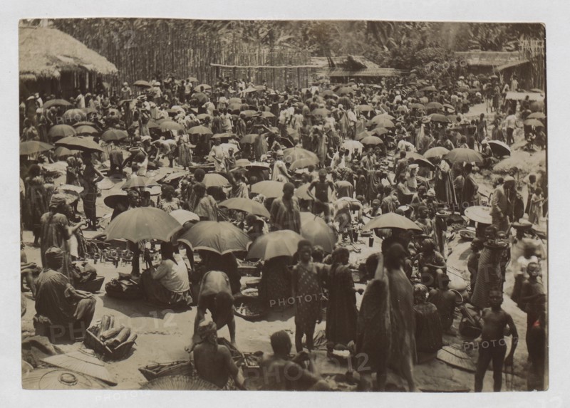 Market scene