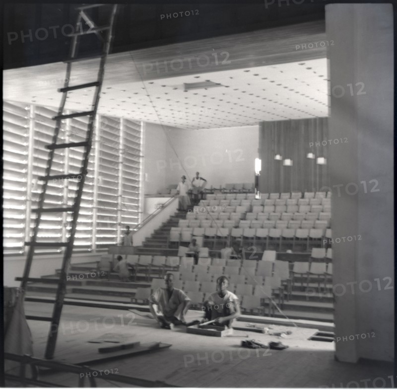 Ibadan, University College, theatre, inside from stage