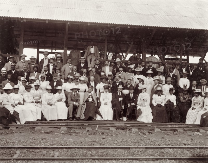 Opening ceremony, Sierra Leone Government Railway