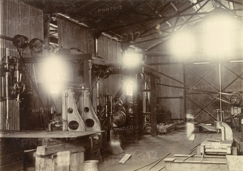 Machine workshop, Sierra Leone Government Railway