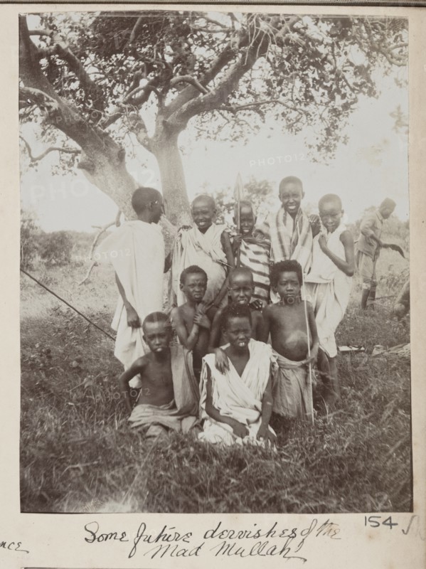 Group of Somali children