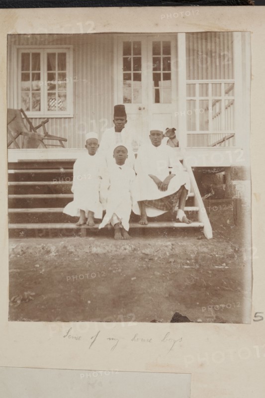 Group of house cleaners