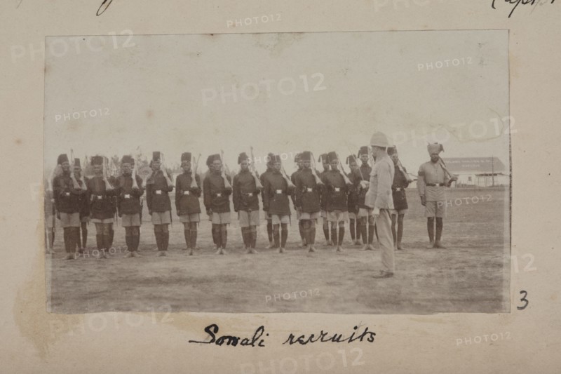 Somali police recruits