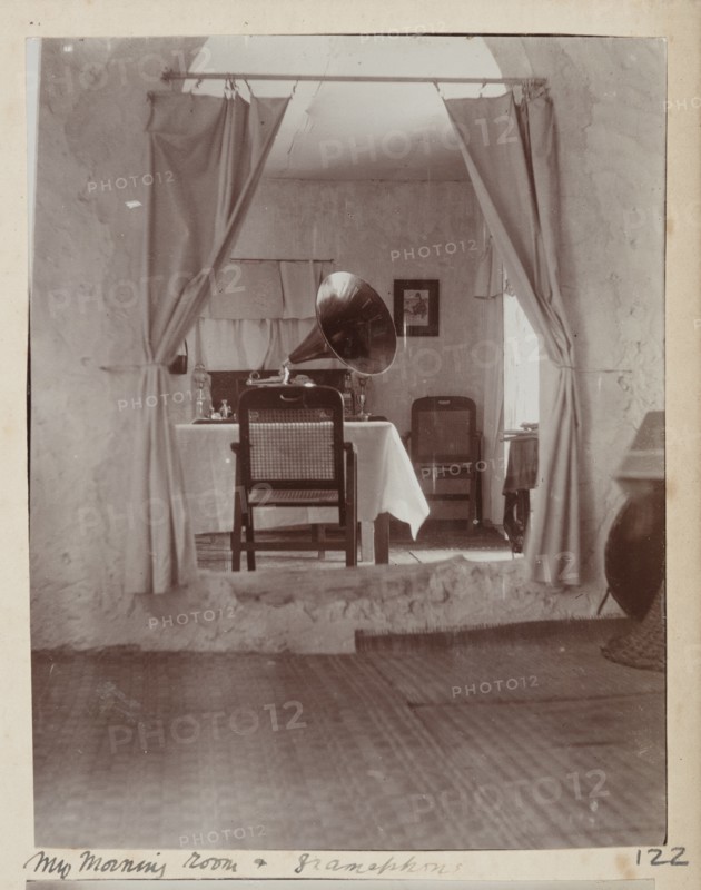 Morning room and gramophone