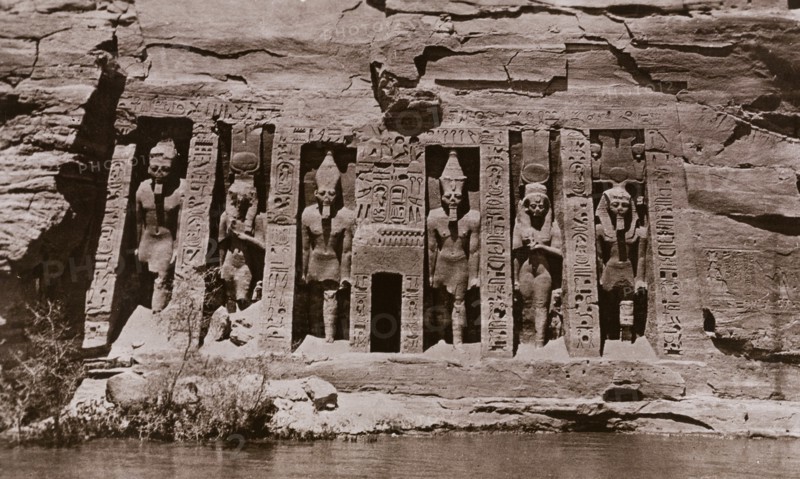 View of Abu Simbel Temple