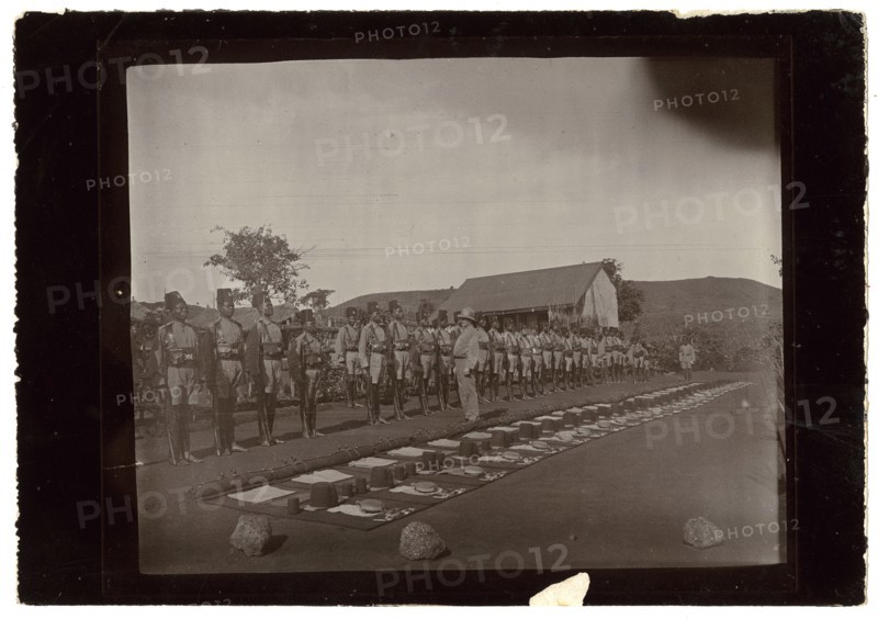 King's African Rifles Kit Inspection, Bombo