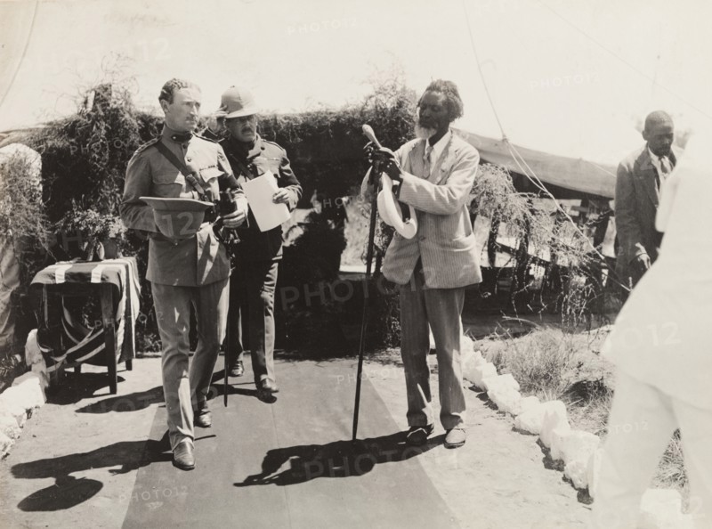 Entrance to a Presentation of Address