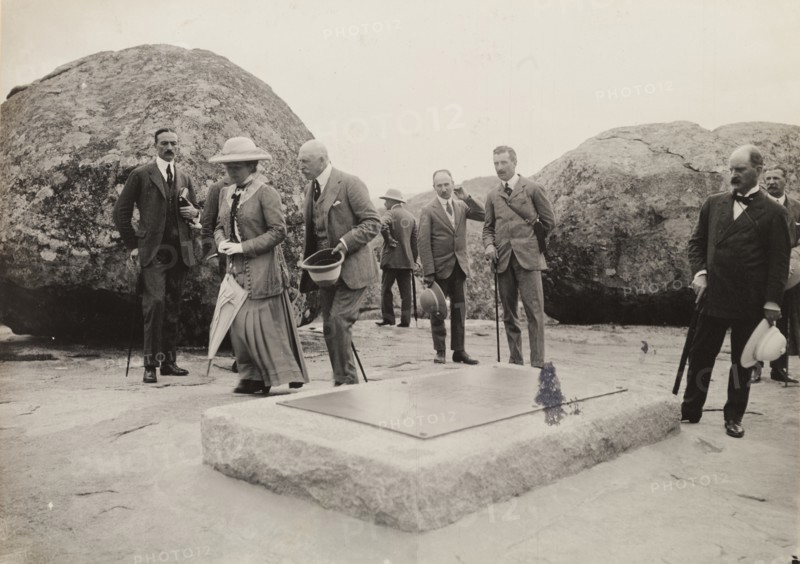Visiting the grave of Cecil Rhodes