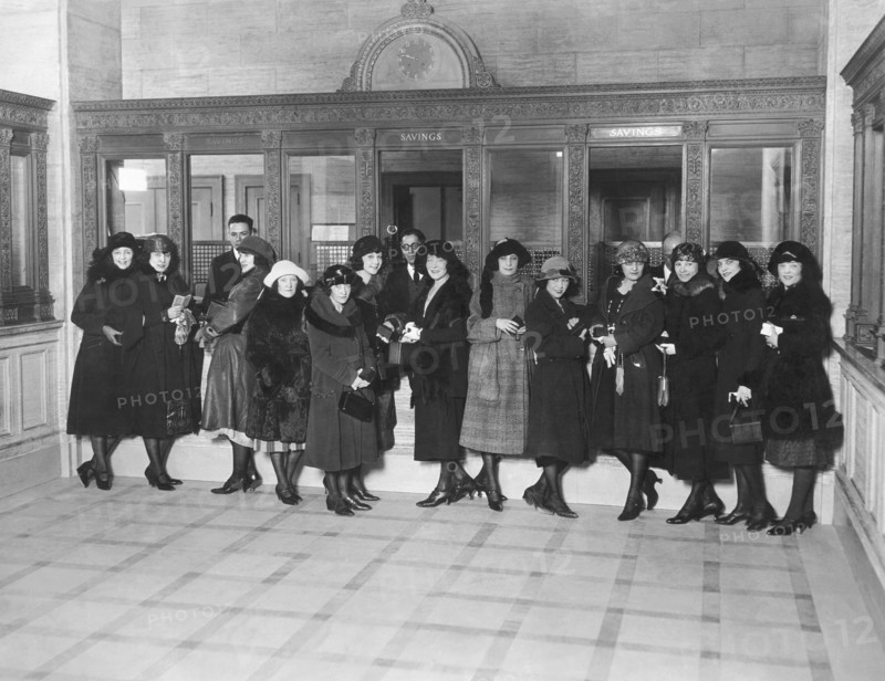 Women In A Bank