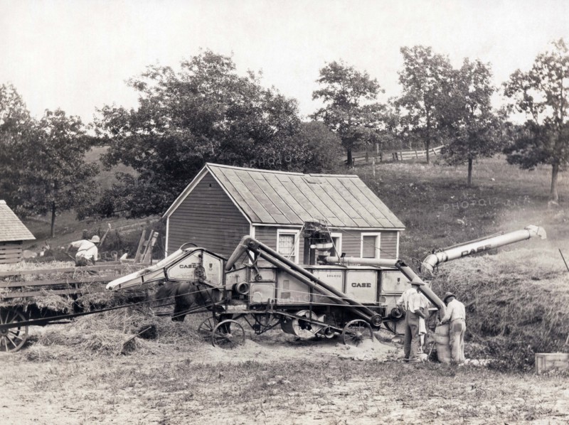 Case Threshing Machine