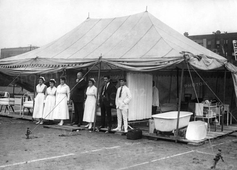 Boxing Match Field Hospital