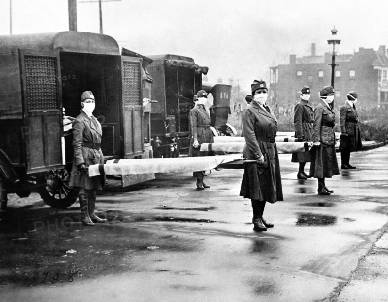 Red Cross Influenza Nurses