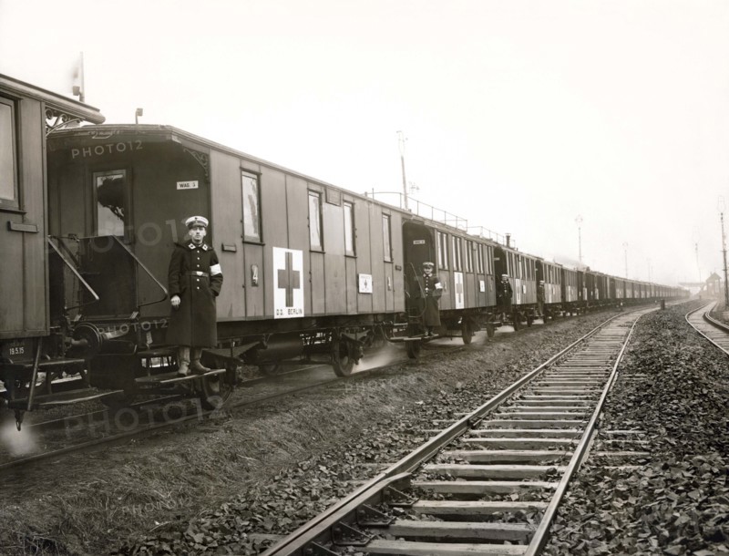 WWI German Hospital Train