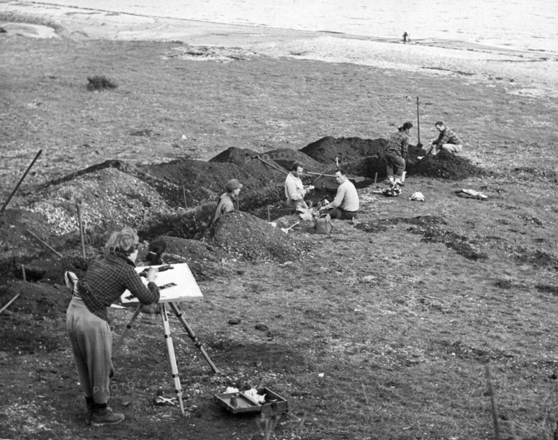 Archeologist At Work