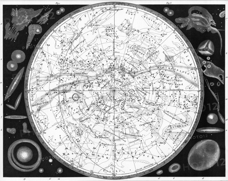 Map Of The Southern Heavens