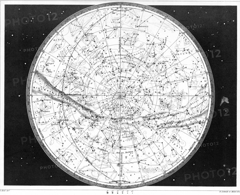 Map Of The Northern Heavens