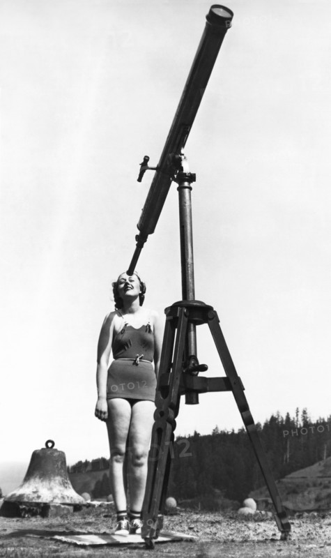 Looking Through A Telescope