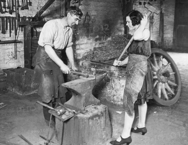 Husband & Wife Blacksmiths